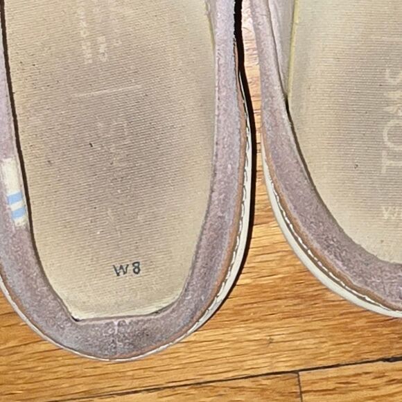Toms Slip On Flats Womans Size 8 - Picture 6 of 6